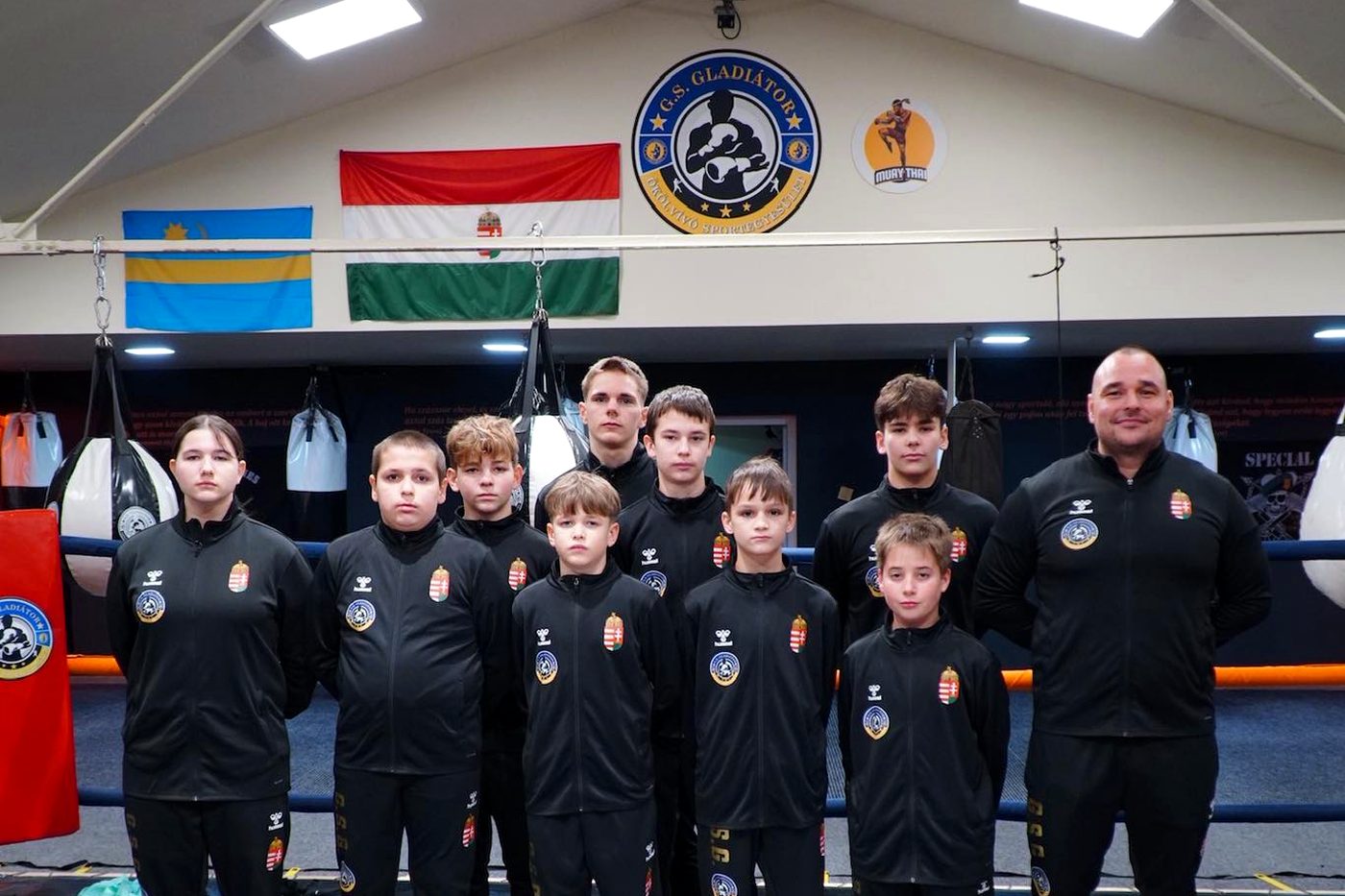 Versenyzői felkészítés a G.S. Gladiátor termében