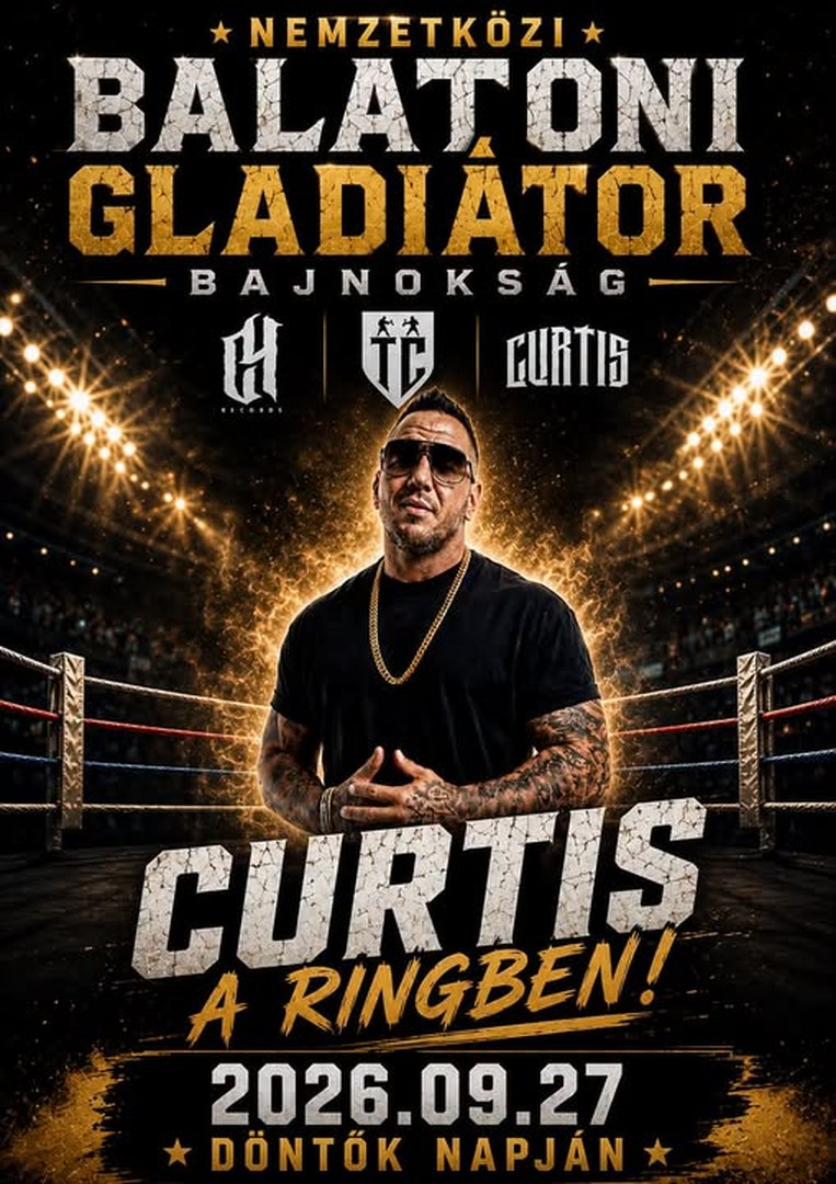 Curtis a ringben – a bajnokság döntőinek plakátja, 2026. szeptember 27.